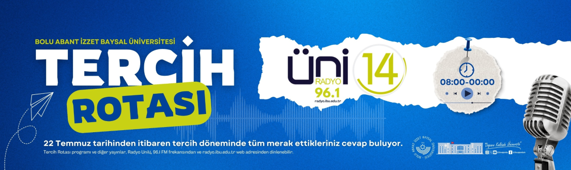 “Tercih Rotası” Radyo Üni14’te Başladı