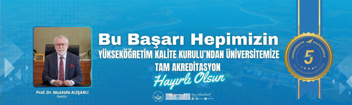 Üniversitemiz YÖKAK’tan “Tam Akreditasyon” Aldı